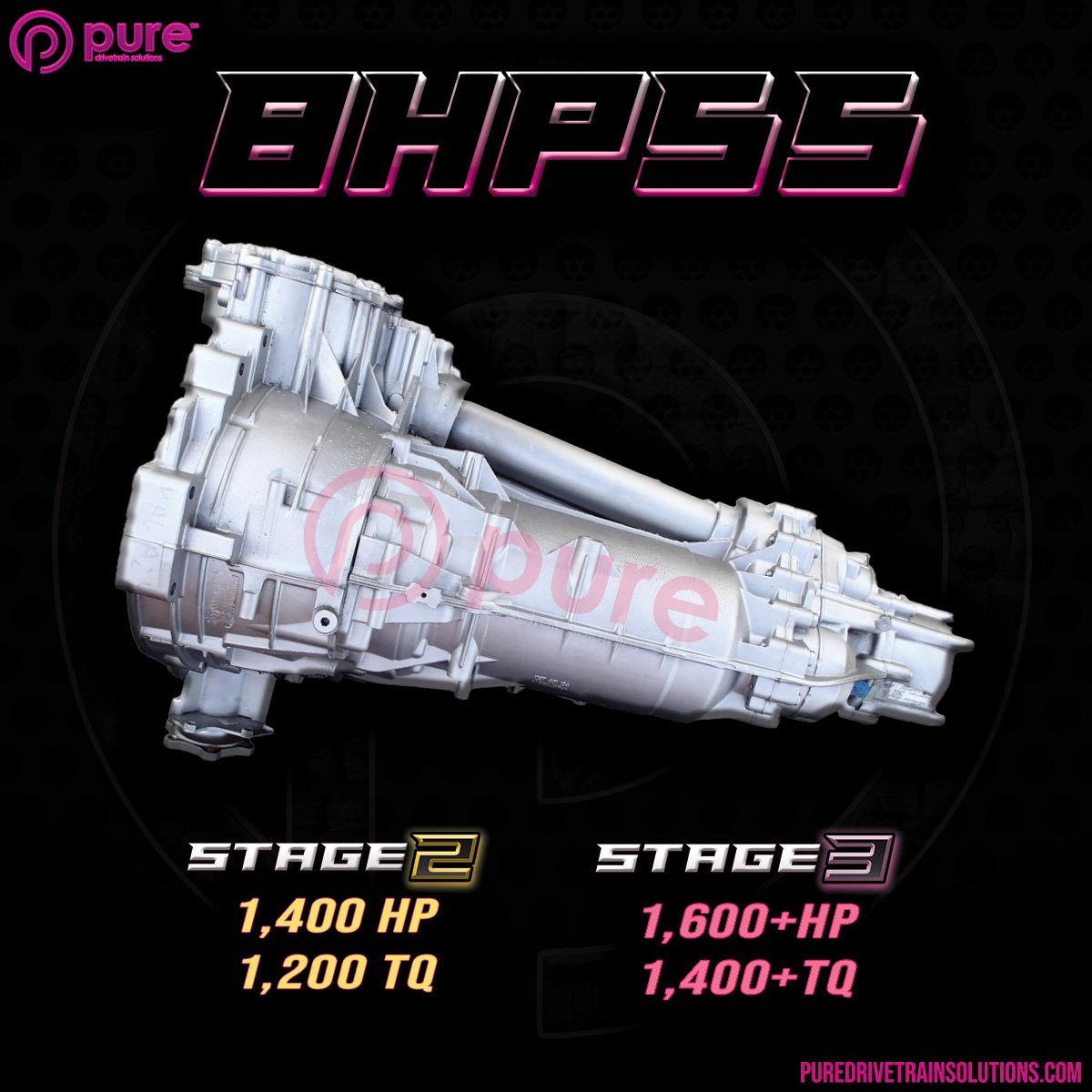 YPM様オーダー Ford Modular / Coyote / Godzilla to Hemi 8HP / ZF8 Transmission